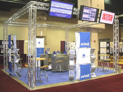 20' x 20' trade show display